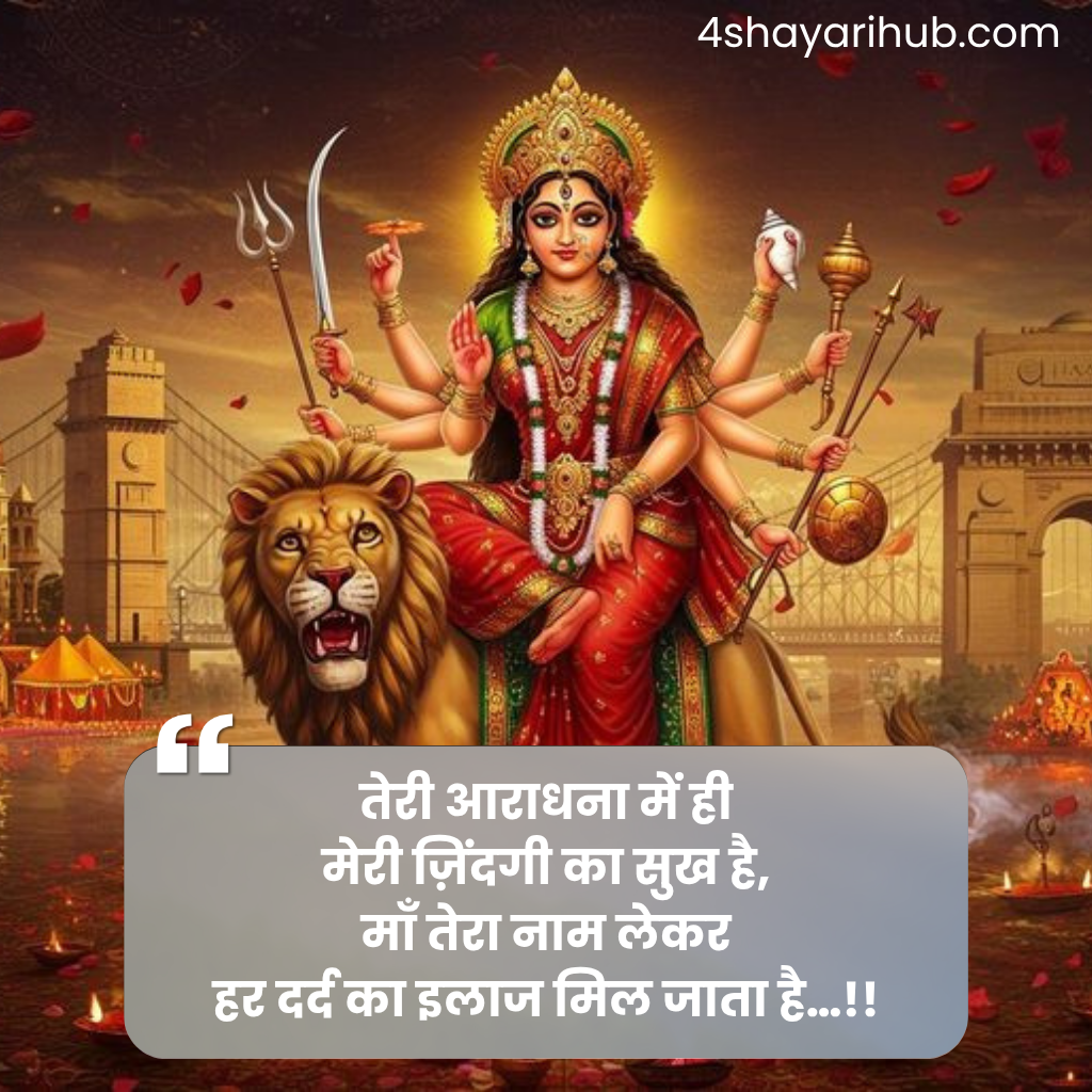 Durga maa navratri shayari