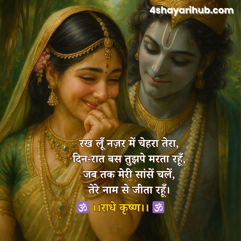 जय श्री कृष्ण शायरी