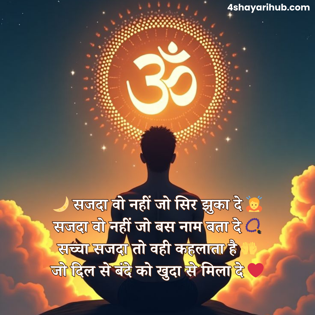 Top Spiritual Shayari in Hindi